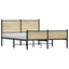 sengeramme uden madras 137x190 cm sonoma-eg