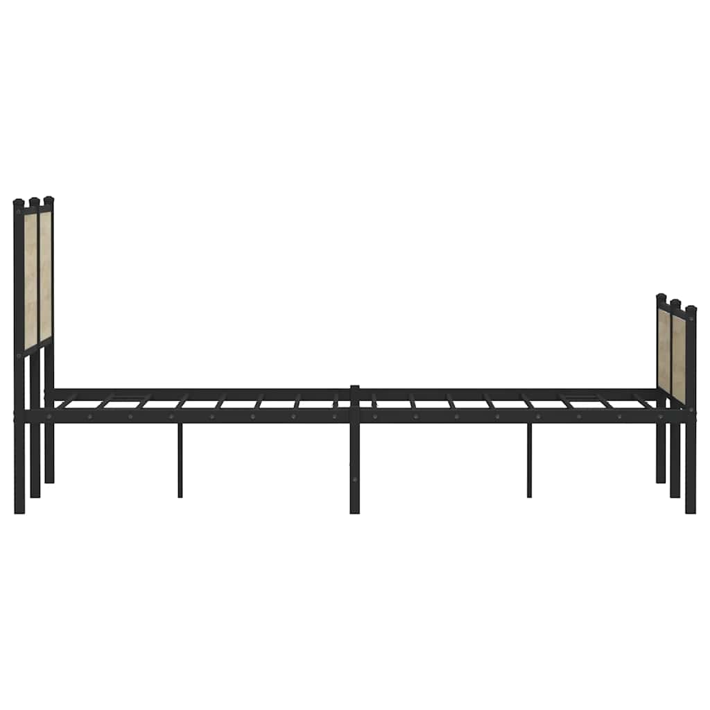sengeramme uden madras 137x190 cm sonoma-eg
