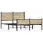 sengeramme uden madras 140x200 cm metal sonoma-eg