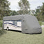 autocamperovertræk 870x235x275 cm ikke-vævet stof grå