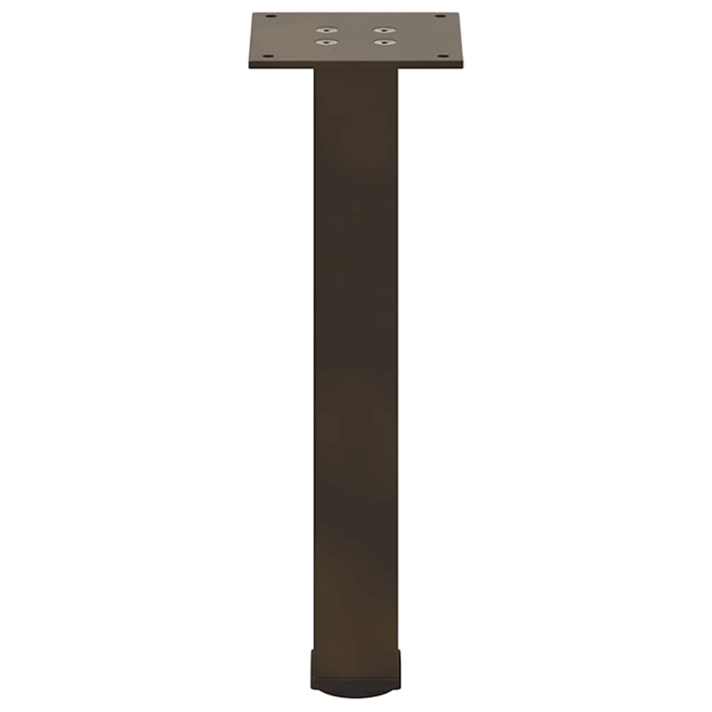 sofabordsben 4 stk. naturstål 30-32 cm stål