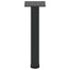 sofabordsben 4 stk. sort 42-44 cm stål