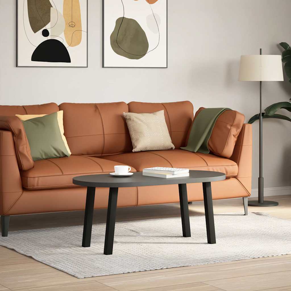 sofabordsben 4 stk. sort 42 cm stål