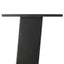 sofabordsben 4 stk. antracit 42 cm stål