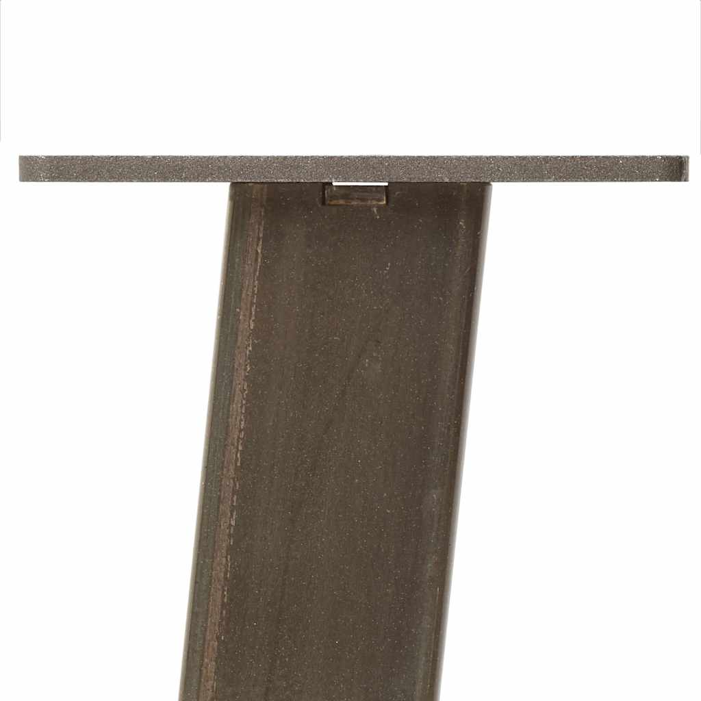 sofabordsben 4 stk. naturstål 42 cm stål
