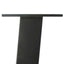konsolbordben 4 stk. antracit 72 cm stål