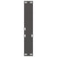 sofabordsben V-formet 2 stk. antracit 40x(30-31,3) cm stål