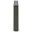 sofabordsben V-formet 2 stk. antracit 60x(30-31,3) cm stål