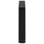 sofabordsben V-formet 2 stk. sort 70 x (30-31,3) cm stål