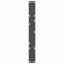 sofabordsben V-formet 2 stk. antracit 70x(30-31,3) cm stål