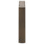 sofabordsben V-formet 2 stk. naturstål 70x(30-31,3) cm stål