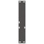 sofabordsben V-formet 2 stk. antracit 38 x (42-43,3) cm stål