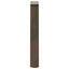 sofabordsben V-formet 2 stk. naturstål 38 x (42-43,3) cm stål