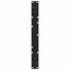 sofabordben V-formet 2 stk. sort 50x(42-43,3) cm stål