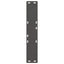 spisebordsben V-formet 2 stk. antracit 50x(72-73,3) cm stål