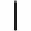 spisebordben V-formet 3 stk. sort 80 x (72-73,3) cm stål