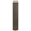 sofabordsben V-formet 2 stk. naturstål 40x(30-31,3) cm stål