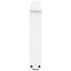 sofabordsben V-formet 2 stk. hvid 60 x (30-31,3) cm stål