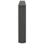 sofabordsben V-formet 2 stk. antracit 70x(30-31,3) cm stål