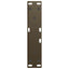 sofabordsben V-formet 2 stk. naturstål 38 x (42-43,3) cm stål