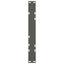 sofabordsben V-formet 2 stk. antracit 50x(42-43,3) cm stål