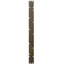 spisebordsben V-formet 2 stk. naturstål 100x(72-73,3) cm stål