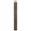 spisebordben V-formet 3 stk. naturstål 100x(72-73,3) cm stål