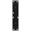 sofabordsben 2 stk. sort 30x(30-31,3) cm stål