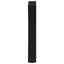 sofabordsben 2 stk. sort 28 x (42-43,3) cm stål