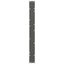 spisebordsben 2 stk. antracit 90 x (72-73,3) cm stål