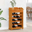 Vinfad Brun 58 x 28 x 90 cm Massiv fyrretræ