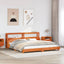 sengeramme uden madras 180x200 cm massivt fyrretræ gyldenbrun