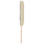 LED sengegavl med LED-lysstrimler Creme 200 cm Stof