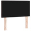 LED sengegavl Brun 80 cm Stof
