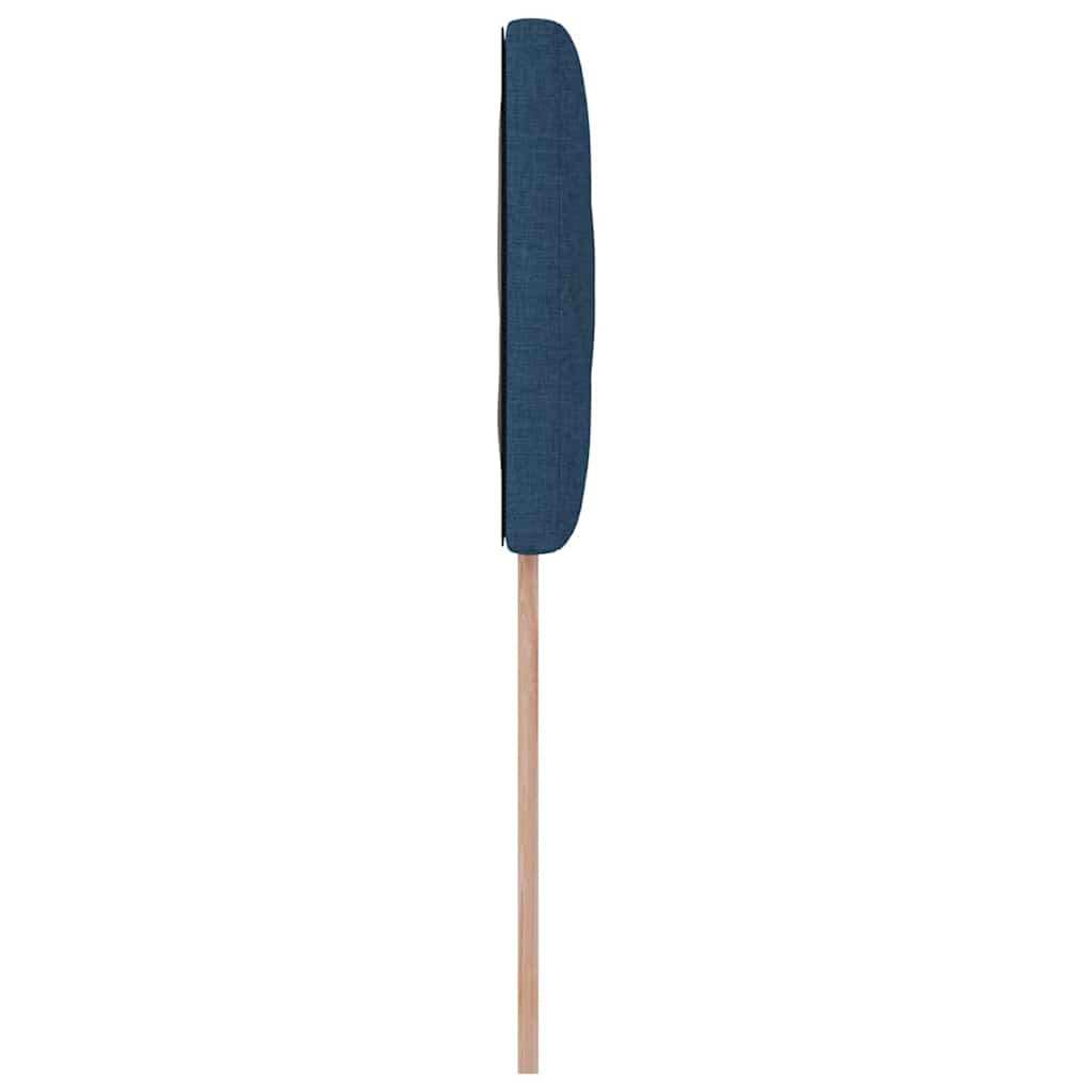 LED sengegavl Blå 90 cm Stof
