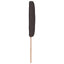 LED sengegavl Brun 100 cm Stof