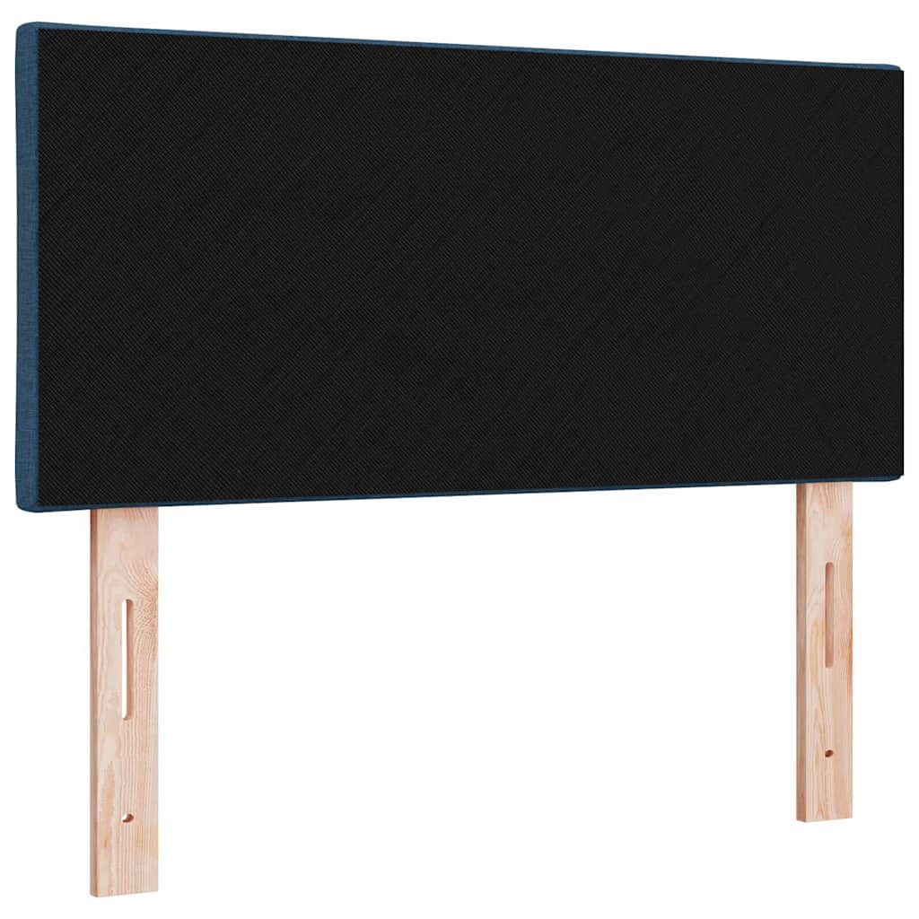 LED sengegavl Blå 100 cm Stof