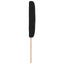 LED sengegavl Sort 180 cm Stof