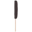 LED sengegavl Brun 180 cm Stof