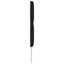 LED sengegavl Sort 144 cm Stof