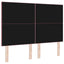 LED sengegavl Lyserød 144 cm Fløjl