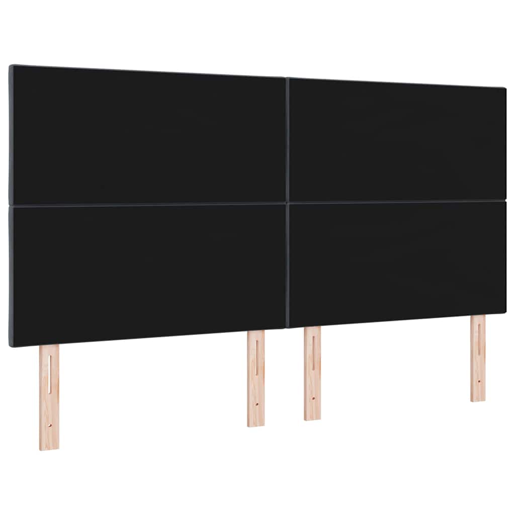 LED sengegavl Mørkegrå 180 cm Fløjl