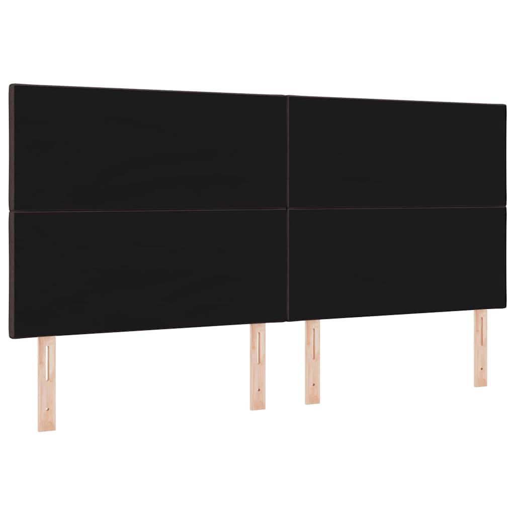 LED sengegavl Lysegrå 200 cm Stof