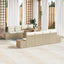Have Spisebordssæt med pude 9 pcs Beige og creme