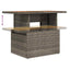 Have Spisebordssæt med pude 6 pcs Grå og Brun