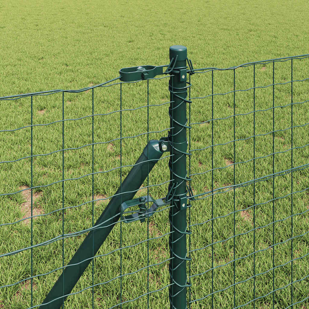 Eurohegn Ground Fix 10 x 0,8 m PVC-belagt stål Grøn Mesh