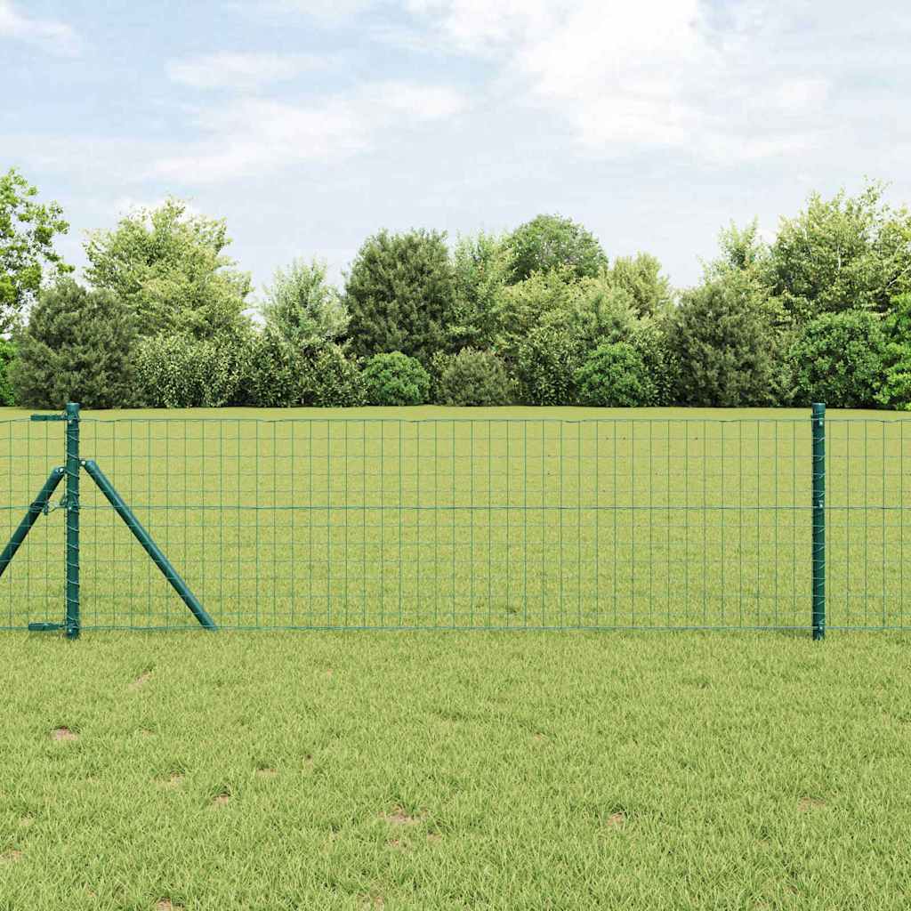 Eurohegn Ground Fix 10 x 0,8 m PVC-belagt stål Grøn Mesh