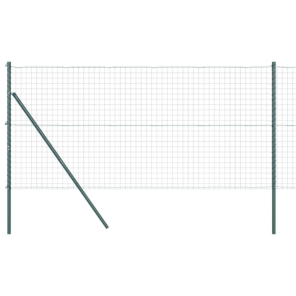 Eurohegn Ground Fix 10 x 1,4 m PVC-belagt stål Grøn Mesh