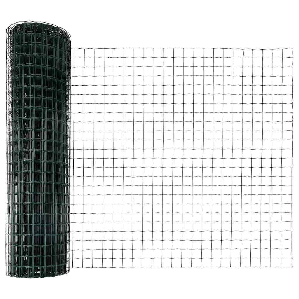 Eurohegn Ground Fix 10 x 1,4 m PVC-belagt stål Grøn Mesh