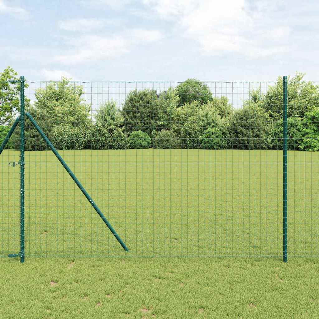 Eurohegn Ground Fix 10 x 1,5 m PVC-belagt stål Grøn Mesh